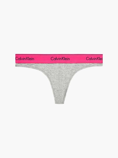 Calvin Klein Underwear HU647153 | Calvin Klein Modern Cotton Női Tanga Szürke